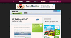 Desktop Screenshot of damnyouautocorrect.com